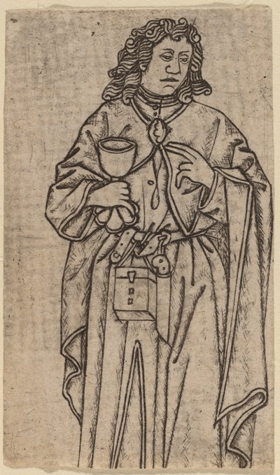 Saint Jean - Netherlandish 15th Century