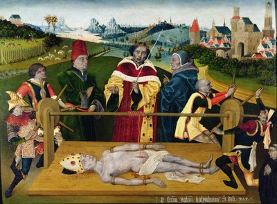 Le martyre de Saint Érasme - Netherlandish School