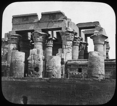 Temple de Kom Ombo, Égypte, vers 1890 - Newton and Co