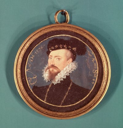 Robert Dudley, comte de Leicester (c.1532-88) 1576 - Nicholas Hilliard