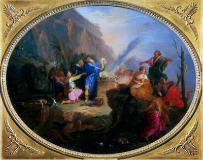 Le sacrifice de Noé, c1688-1736 - Nicolas Bertin