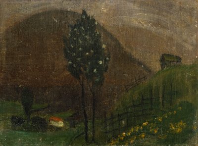 Paysage de printemps - Nikolai Astrup