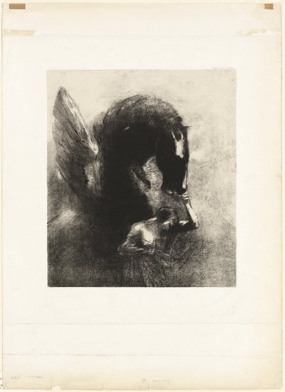 Pégase captif - Odilon Redon