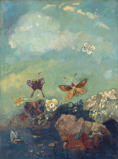 Papillons - Odilon Redon