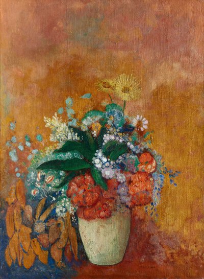 Vase de fleurs, c.1905 - Odilon Redon