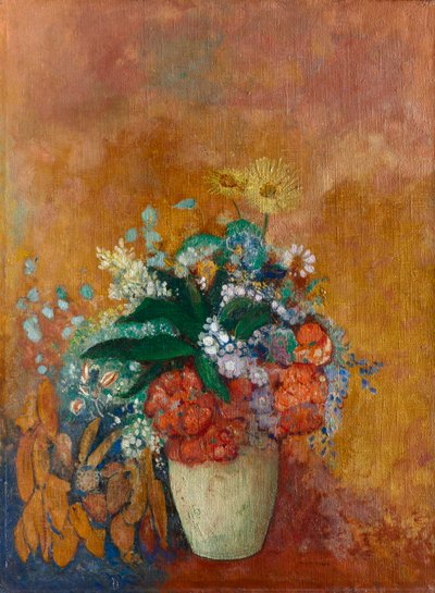 Vase de fleurs, vers 1905 - Odilon Redon