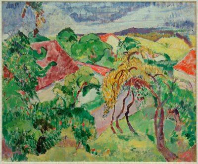 Paysage de Haute-Bavière - Oskar Moll