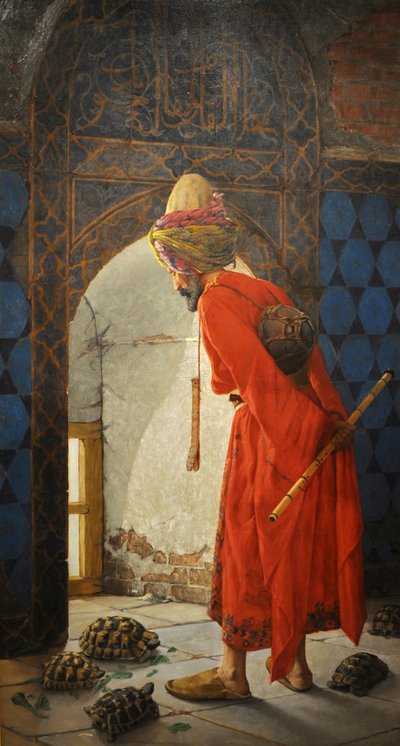 Le dresseur de tortues, 1906 - Osman Hamdi Bey