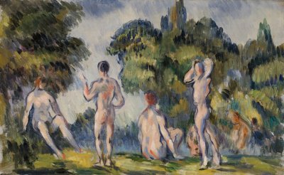 Baigneurs, 1890-94 - Paul Cézanne