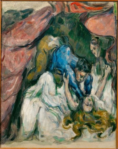 La femme étranglée - Paul Cézanne