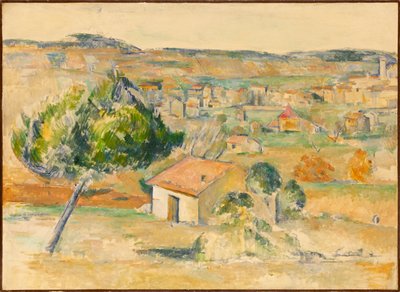 Plaine provençale, 1883-1885 - Paul Cézanne