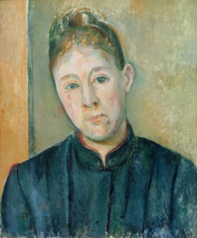 Portrait de Madame Cézanne - Paul Cézanne