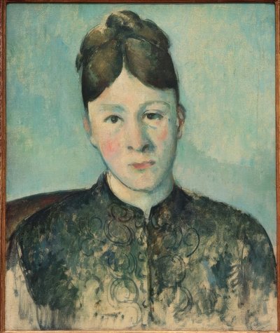 Portrait de Madame Cézanne - Paul Cézanne