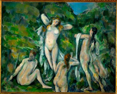 Quatre baigneuses - Paul Cézanne