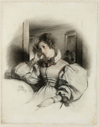 Portrait de Mme. E. D. - Paul Delaroche