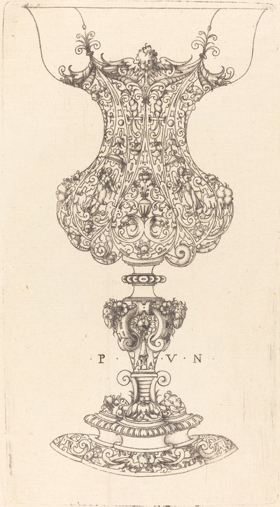 Vase orné - Paul Flindt II