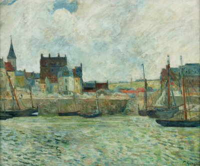 Scène de port, Dieppe - Paul Gauguin