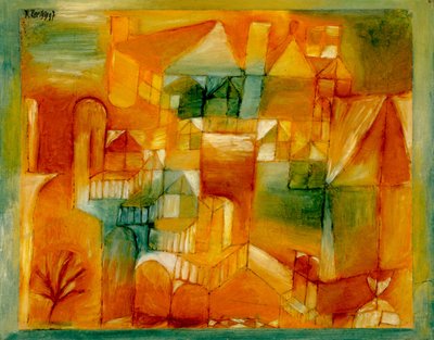 Façade Brown-Green, 1919 - Paul Klee