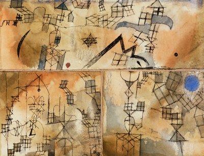 Composition en trois parties - Paul Klee