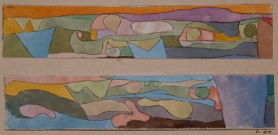 Deux petites aquarelles - Paul Klee