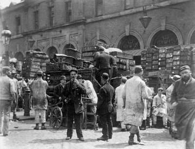 Marché de Billingsgate, Londres, 1893 - Paul Martin