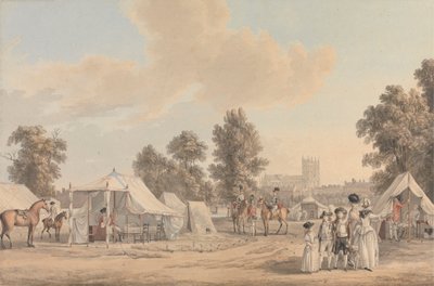 Un campement dans St. James Park - Paul Sandby