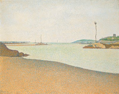 Les Balises, Saint-Briac, 1890 - Paul Signac