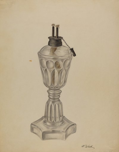 Lampe à Camphène - Paul Ward