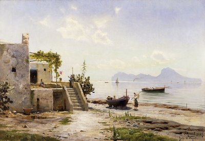 De Sorrente, vers Capri - Peder Monsted