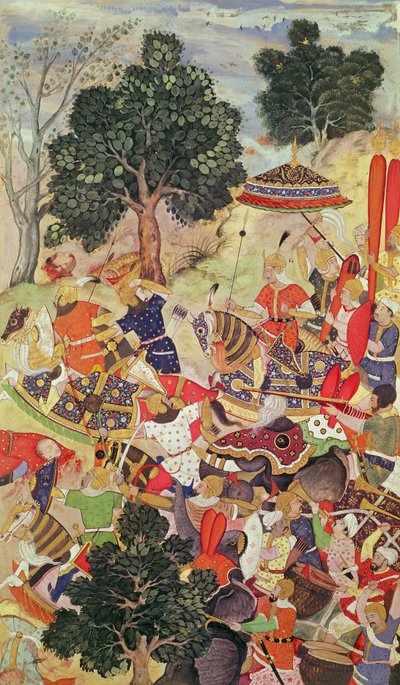 La Capture de Bakadur Khan - Persian School