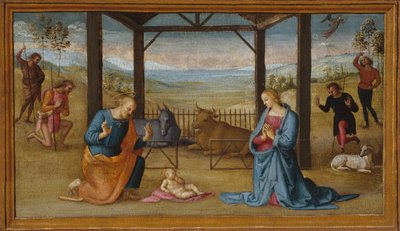 La Nativité - Perugino