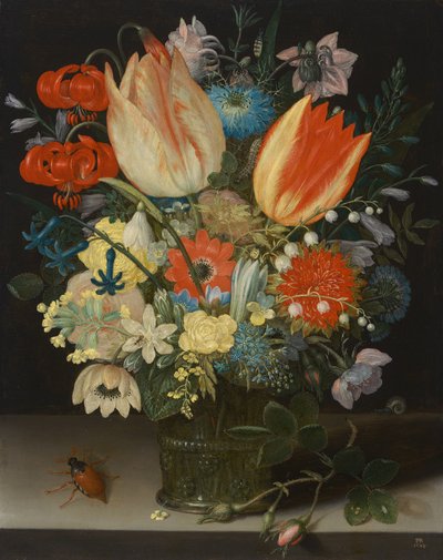 Nature morte avec tulipes - Peter Binoit