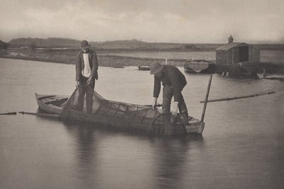 Ramassage du Filet à Anguilles - Peter Henry Emerson