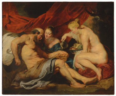 Loth et ses filles - Peter Paul Rubens