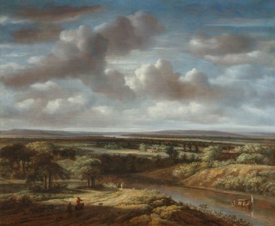 Paysage fluvial - Philips Koninck