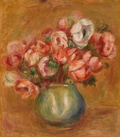 Anémones - Pierre Auguste Renoir