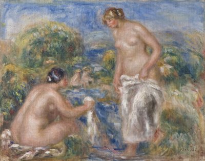 Femmes se baignant - Pierre Auguste Renoir