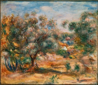 Cagnes - Pierre Auguste Renoir