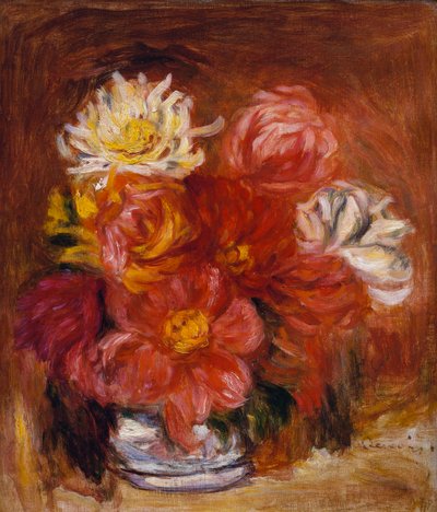 Dahlia, vers 1890 - Pierre Auguste Renoir