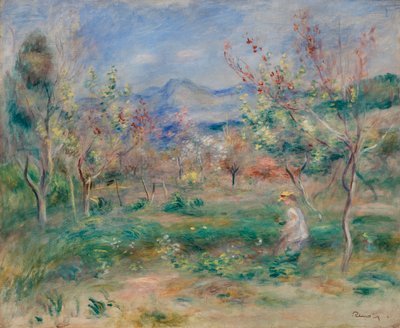 Paysage - Pierre Auguste Renoir