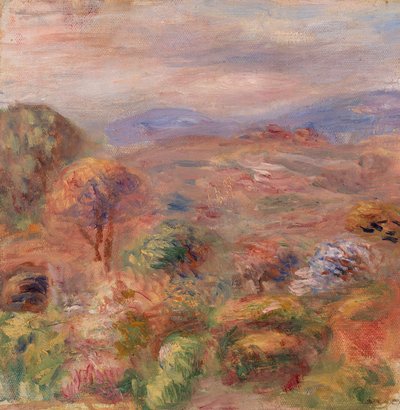 Paysage - Pierre Auguste Renoir