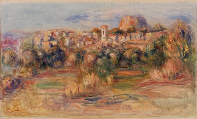 Paysage, La Gaude - Pierre Auguste Renoir