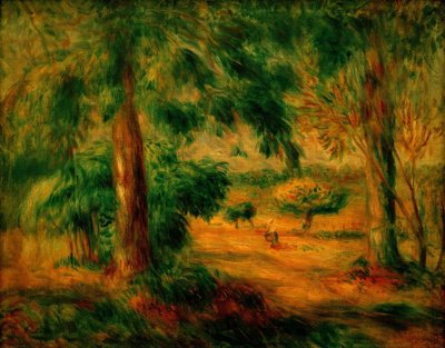 Paysage du Midi - Pierre Auguste Renoir