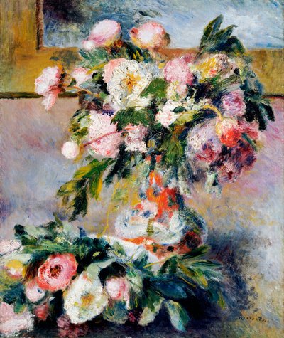 Pivoines, 1878 - Pierre Auguste Renoir