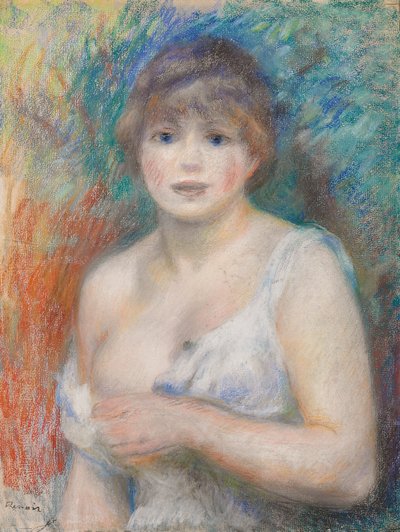 Portrait de Jeanne Samary, c.1879-1880 - Pierre Auguste Renoir