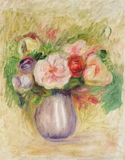 Vase de fleurs - Pierre Auguste Renoir