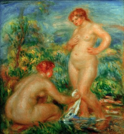 Deux baigneuses - Pierre Auguste Renoir