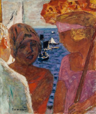 Conversation à Arcachon, 1926-1930 - Pierre Bonnard