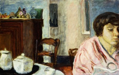 Intérieur avec Tête - Pierre Bonnard