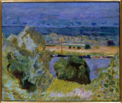 La Seine à Vernon - Pierre Bonnard